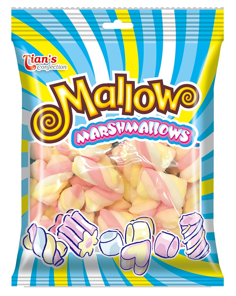 Tians Mallow Twist Marshmallow 100 gm