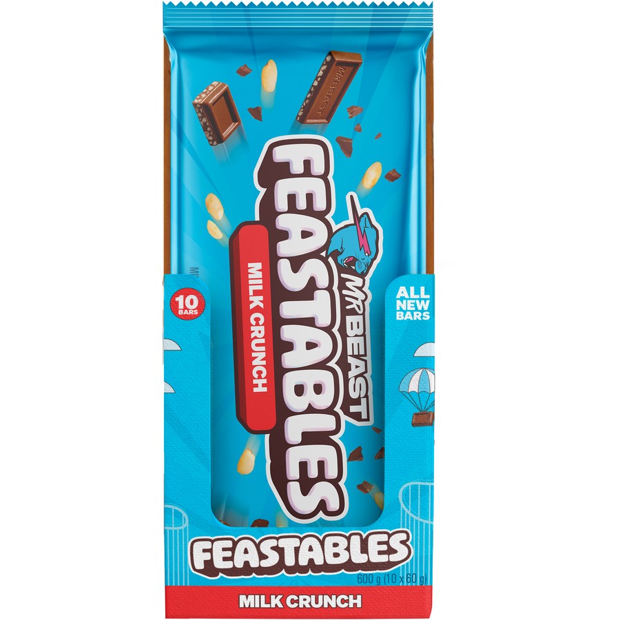 Mr. Beast Feastables Milk Crunch Chocolate 60g