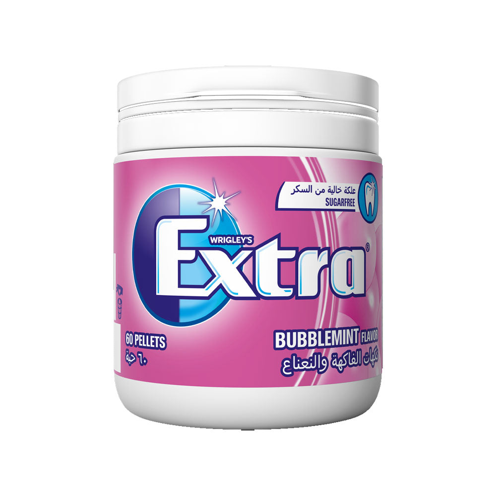 Wrigley's Extra Bottle Bubble Min flavour Bottle 60gm