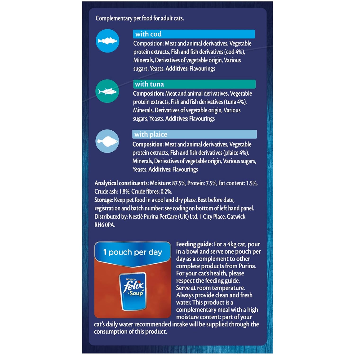Felix Soup Fish Pack of 6 (6×48gm)