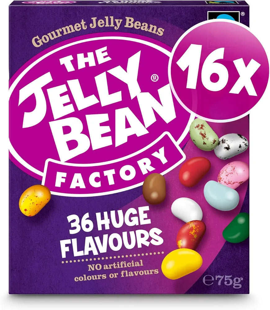 The Jelly Bean Factory 36 Gourmet Flavours Jelly Beans - 75 gm