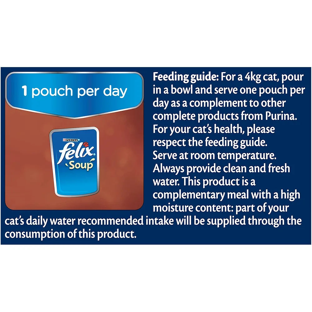 Felix Soup Fish Pack of 6 (6×48gm)