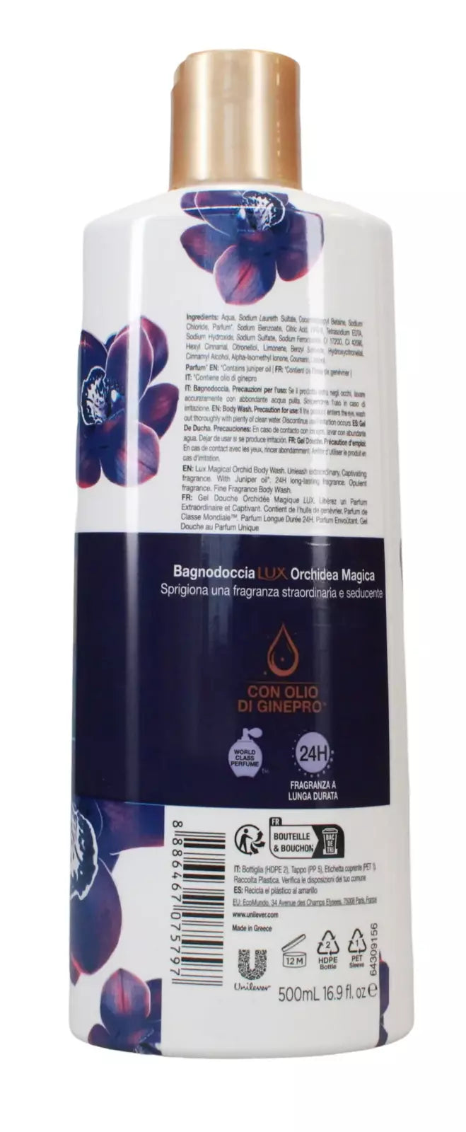 Lux Body Wash Magic Orchid 500ml