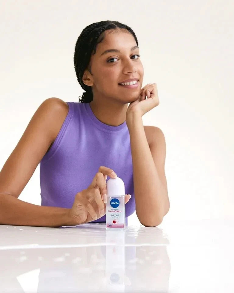 Nivea Deodorant Roll On Fresh Cherry - 50 ml