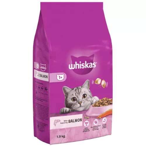 Whiskas With Salmon Heavenly 1.9kg