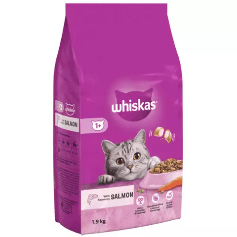 Whiskas With Salmon Heavenly 1.9kg
