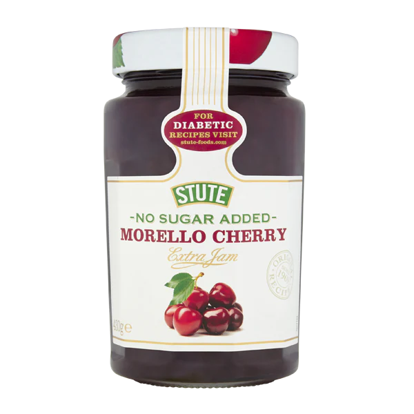 Stute Diabetic Morello Cherry Extra Jam 430g