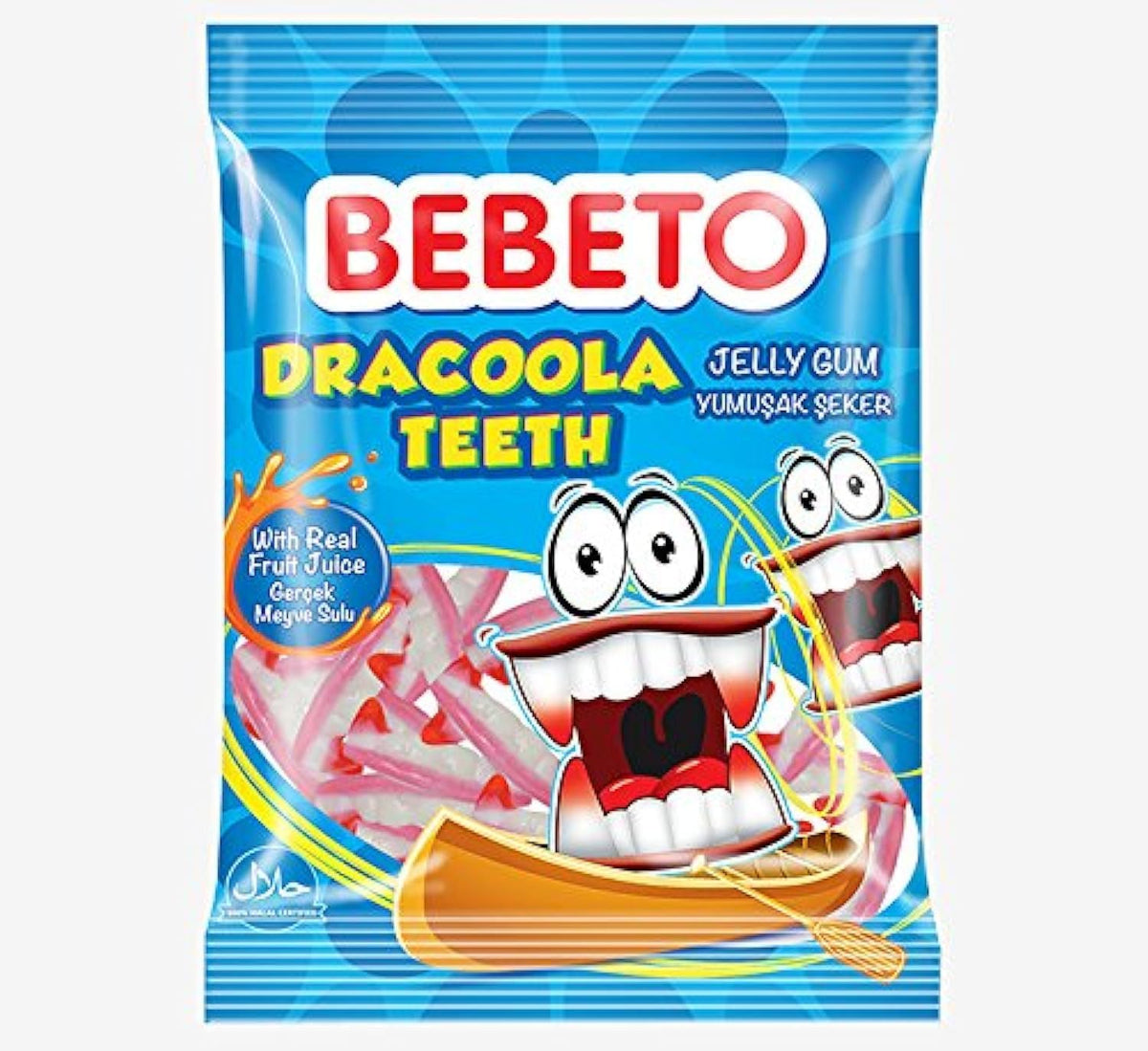 Bebeto Dracula Teeth Jelly Candy 80g