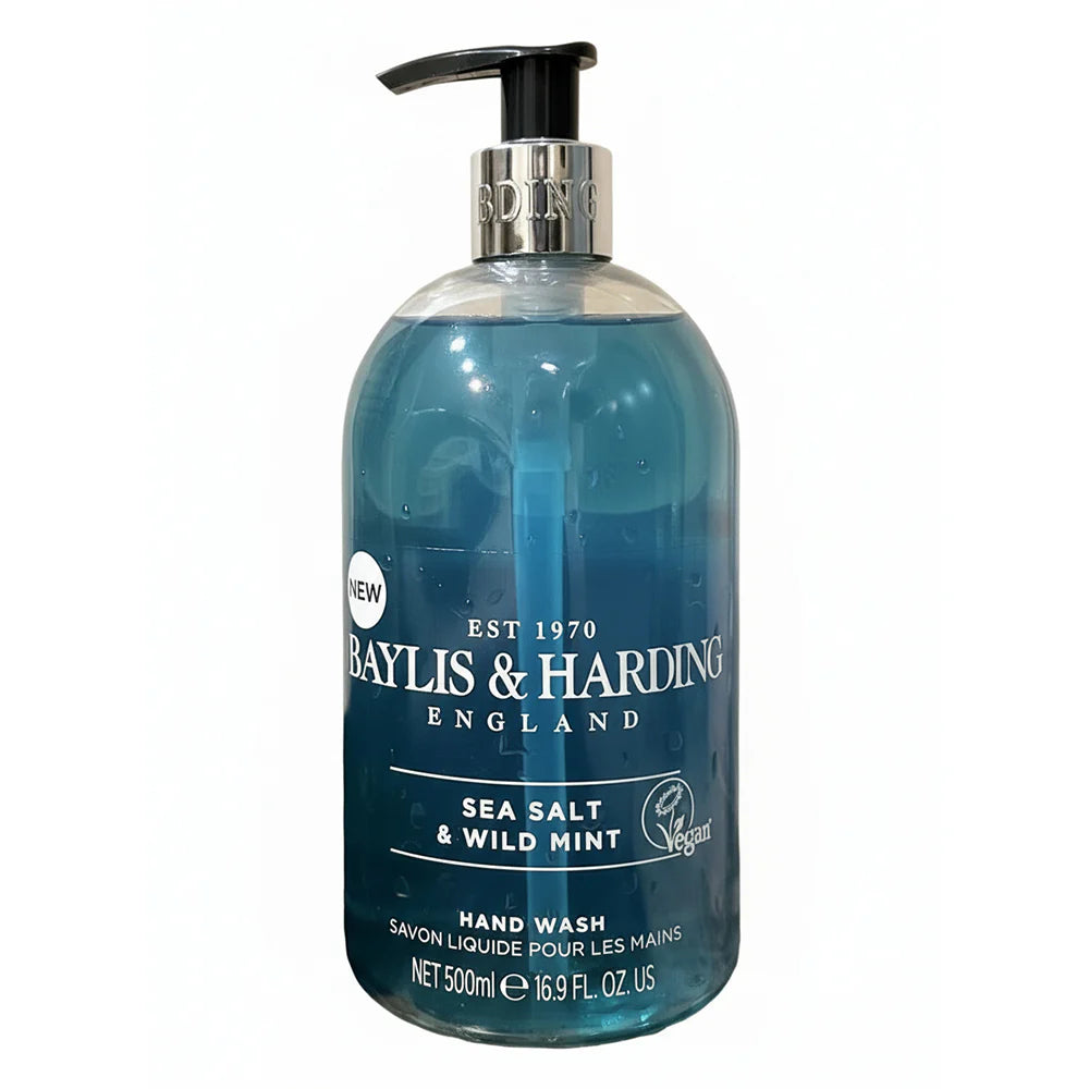BAYLIS & HARDING HAND WASH SEA SALT AND MINT 500ML