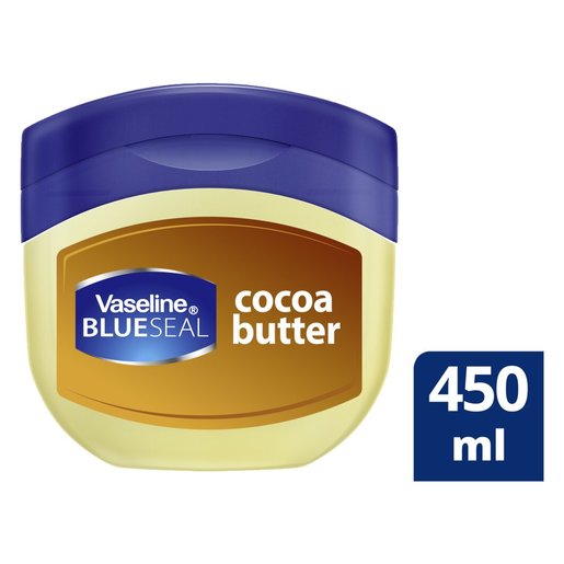 Vaseline Blue Seal Cocoa Butter Petroleum Jelly 450ml