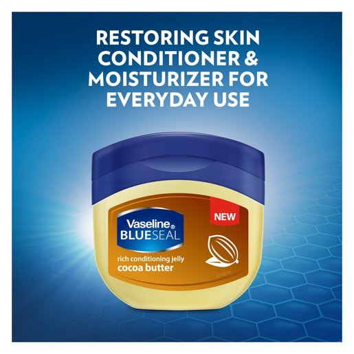 Vaseline Blue Seal Cocoa Butter Petroleum Jelly 450ml