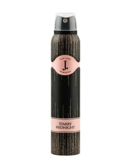 J. Starry Midnight Perfume Body Spray 200Ml