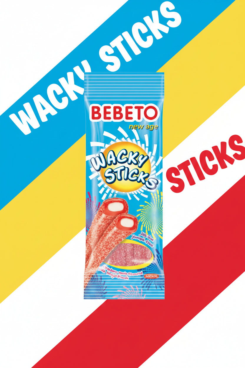 BEBETO STICKS STRAW & VANILLA (75GMS)