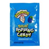 WarHeads Popping Candy Sour Blue Raspberry 0.33 oz.