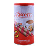 Biscotto Strawberry And Cream Wafer Sticks 370g